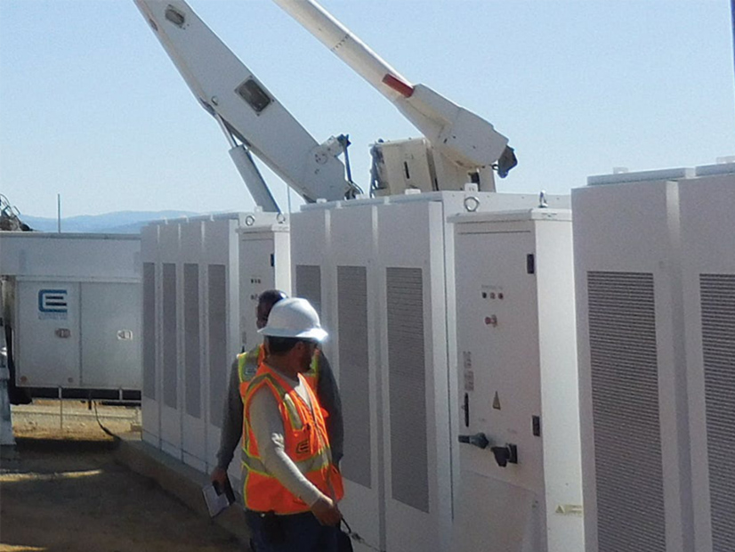 The CPUC's procurement order included increased battery storage.