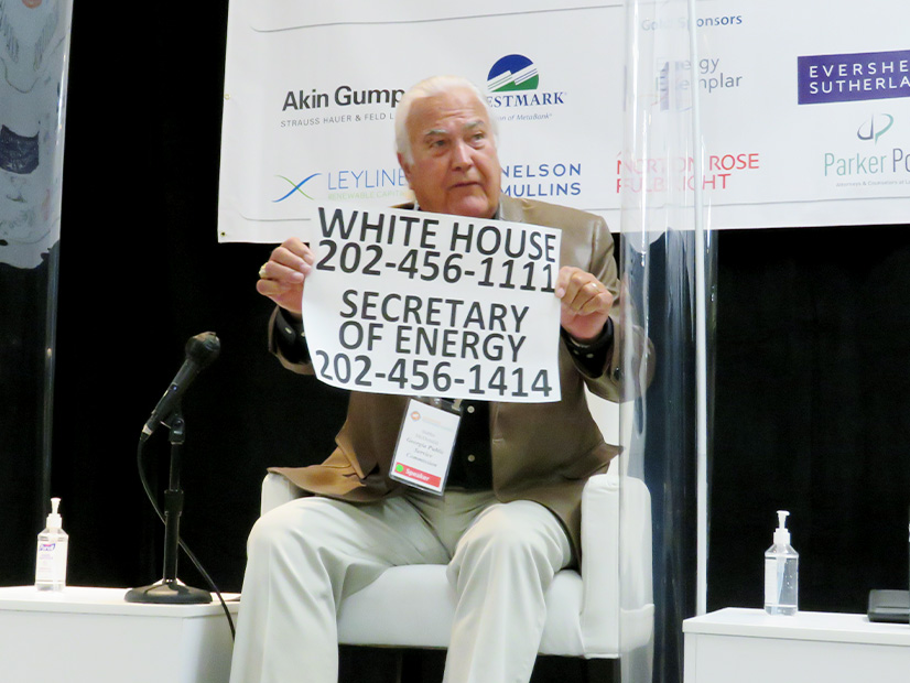 Despite his support for the overbudget, behind schedule Vogtle nuclear plant, the Georgia Public Service Commission's Bubba McDonald, a Republican, said ratepayers should call the White House and the Department of Energy with complaints about high energy prices.