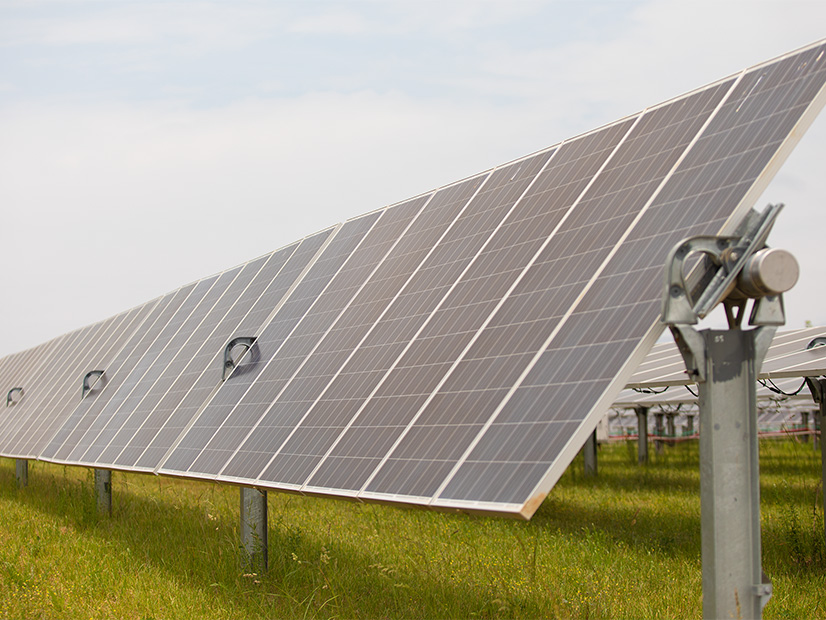 Dominion Energy...s Scott Solar facility in Powhatan County.