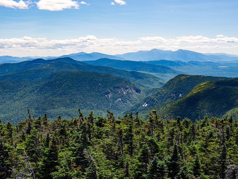 Maine voters came to the polls to protect their forests and mountains, seen here, from the construction of a hydropower transmission line from Canada that supporters argue would help Massachusetts reach its clean energy goals. 