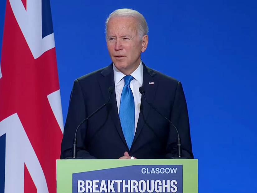 President Biden announced the official launch of the First Movers Coalition and the Agriculture Innovation Mission for Climate during a launch event  at COP26 for the Glasgow Breakthrough Agenda.