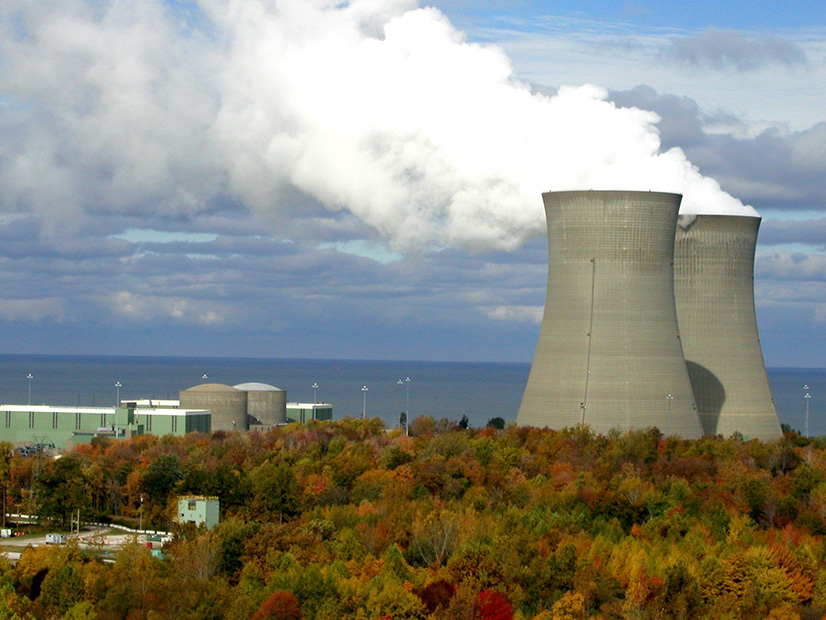 The Perry nuclear plant in Ohio