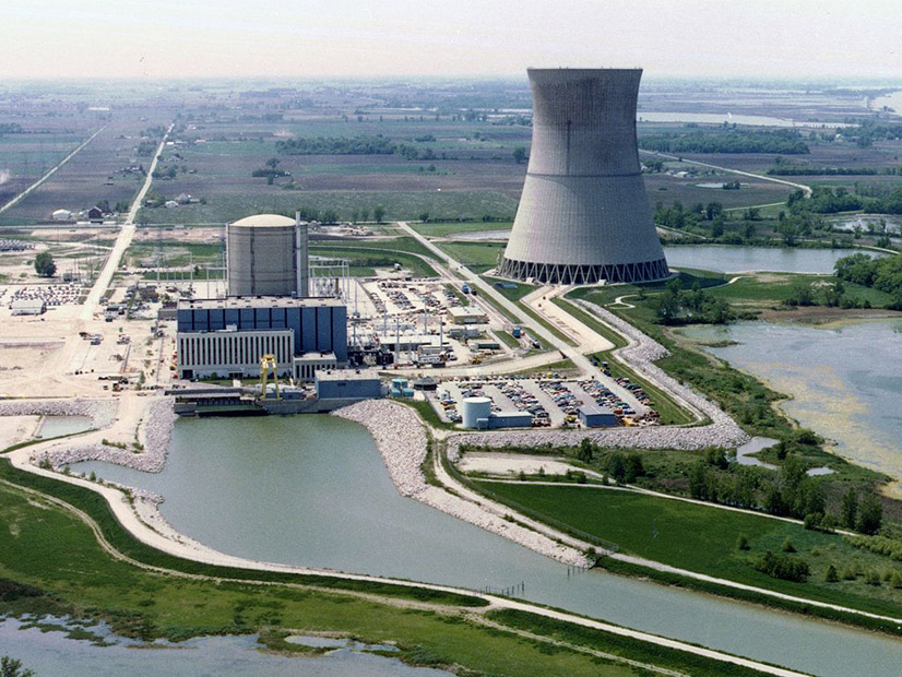 Davis-Besse nuclear plant in northern Ohio