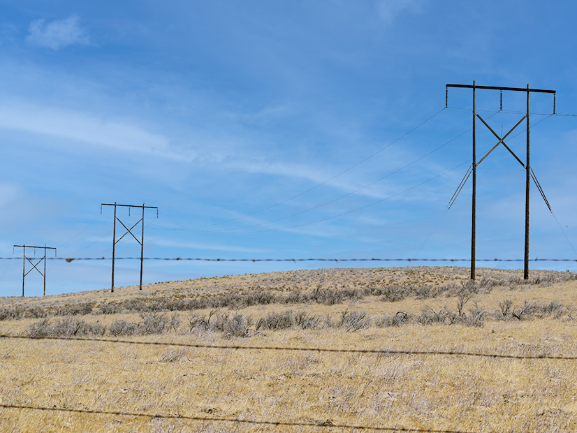 BPA transmission line in Umatilla County, Oregon. BPA transmission line in Umatilla County, Oregon.
