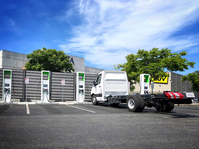 New Jersey's ZIP program has already provided incentives for the purchase medium-duty trucks like this model from GreenPower Motor Company, to be used for local and last-mile deliveries.