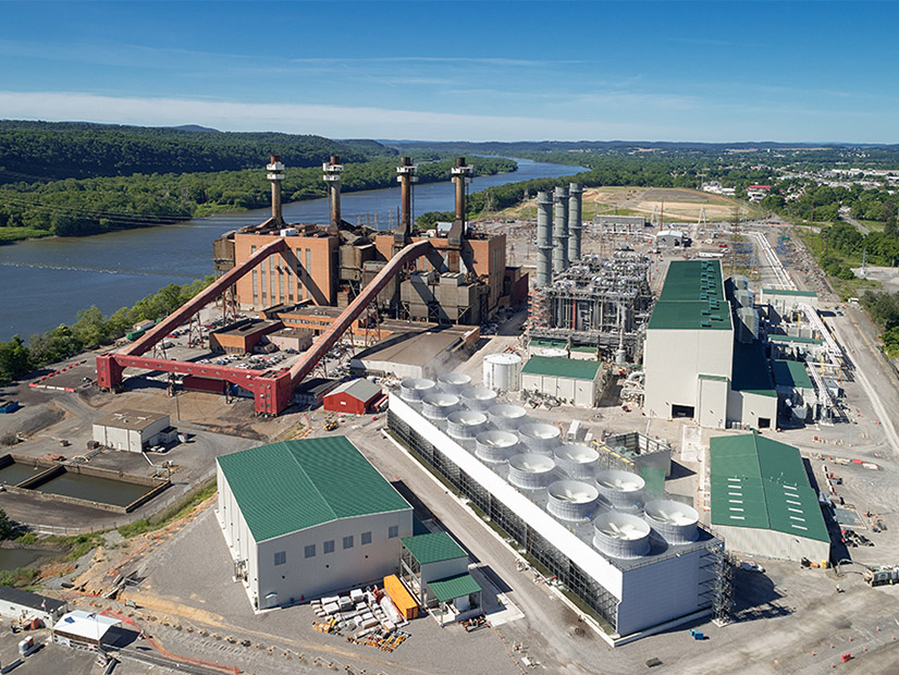 Panda Hummel Station, a 1,096.5-MW combined cycle plant on the Susquehanna River near Sunbury, Pa.