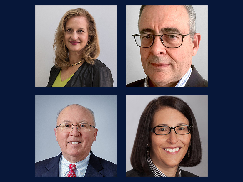 Clockwise from top left: Catherine Flax , Steve Corneli, Caren Anders and Michael Curran