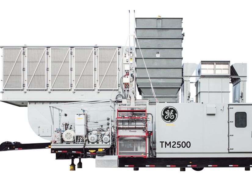 FERC's waiver applies to two GE TM 2500 units procured by the California Department of Water Resources.