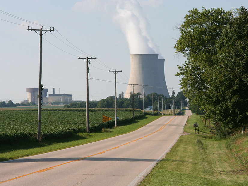 Unit 1 of Exelon's Byron nuclear power plant in Illinois shut down early Monday for re-fueling or for decommissioning if Illinois lawmakers failed to approve legislation providing nearly $700 million in public funding over six year for its Byron and Dresden nuclear plants that the company said cannot compete against gas turbines and subsidized renewable energy. 