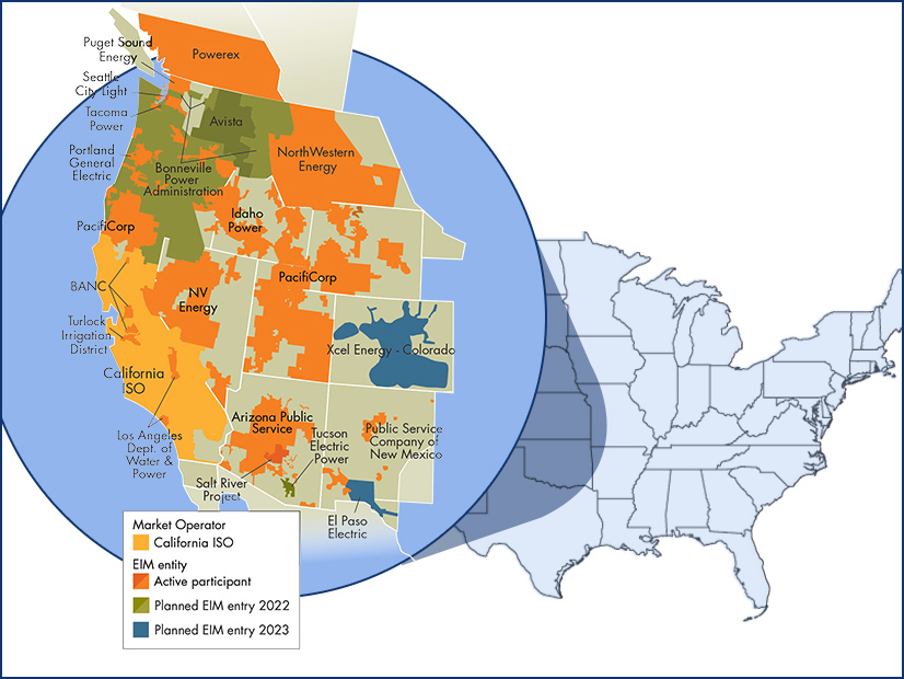 The WEIM map used to include Xcel Energy's Colorado footprint