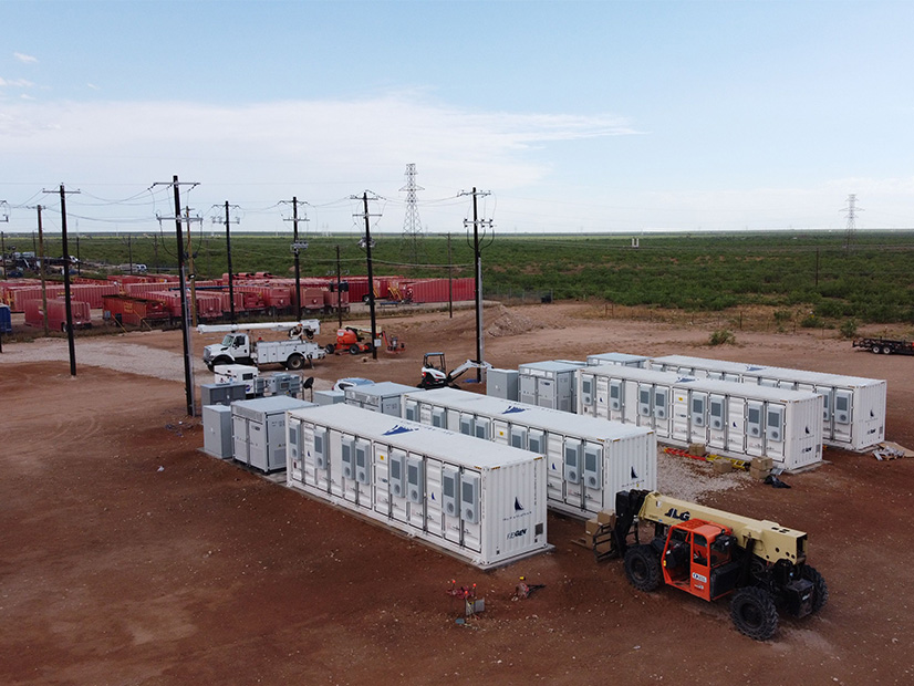 ERCOT is expecting more than 600 MW of energy storage, similar to Broad Reach Power's Odessa project in West Texas, to provide mostly ancillary services this fall.