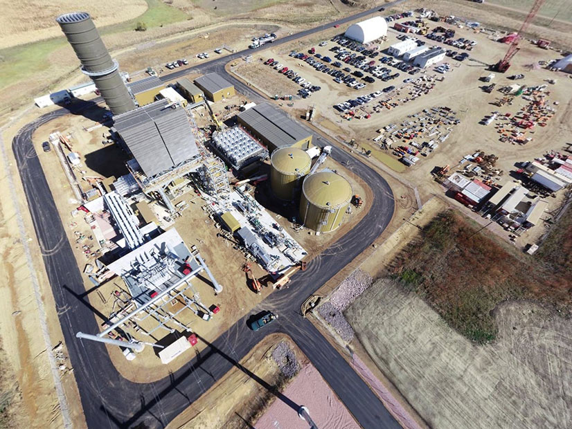 Otter Tail Power Co.'s new Astoria natural gas plant in South Dakota