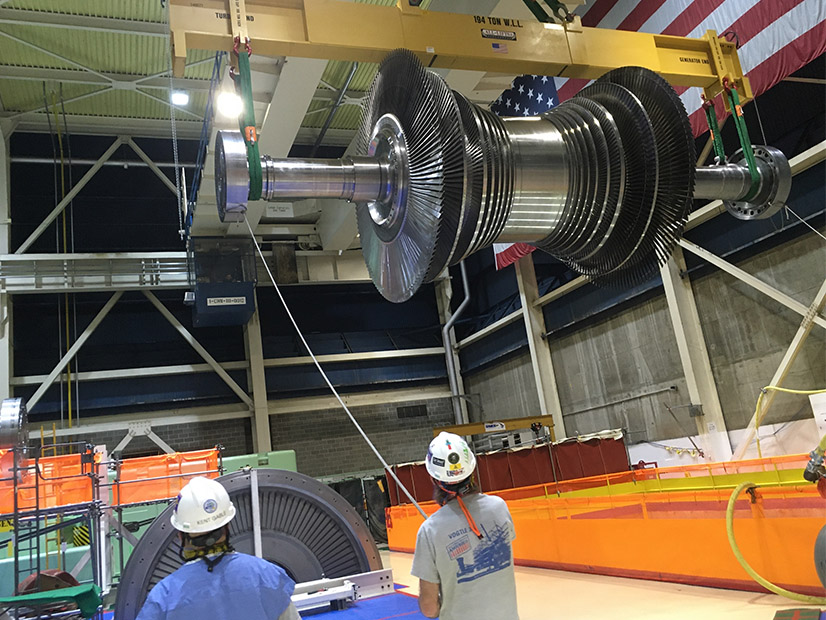 Browns Ferry Nuclear Plant Unit 2 rotor replacement in March