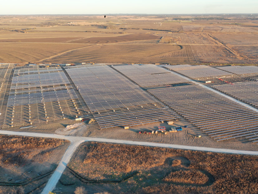 Duke Energy's Pflugerville Solar project came online in Texas in July. 