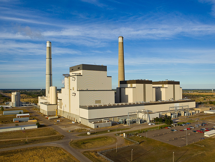 Xcel Energy's Sherco power plant in Becker, Minn.