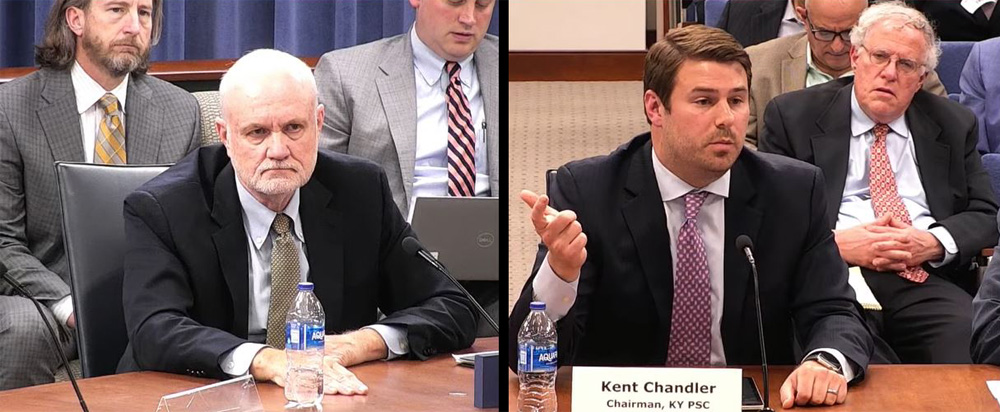 Speakers at the FERC hearing on the PJM Capacity Market