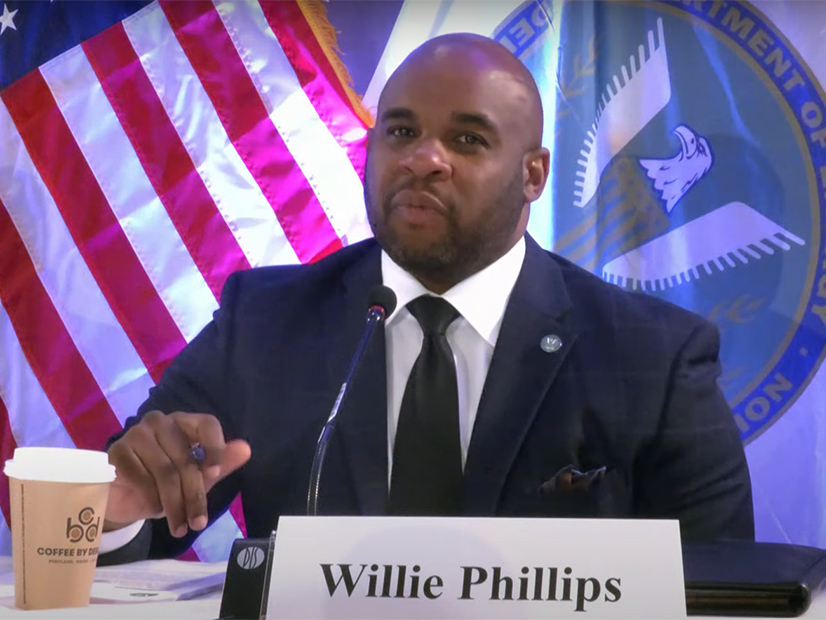 Commissioner Willie Phillips