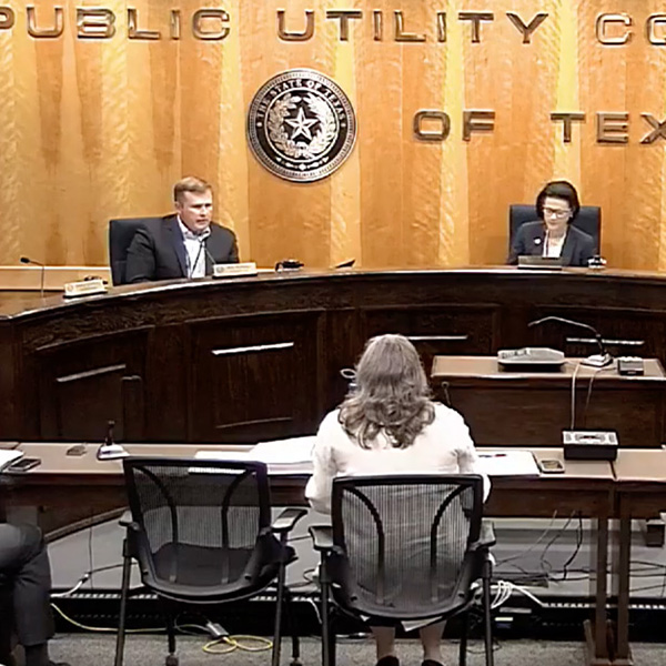 ERCOT stakeholders observe the PUC's June 29 open meeting.