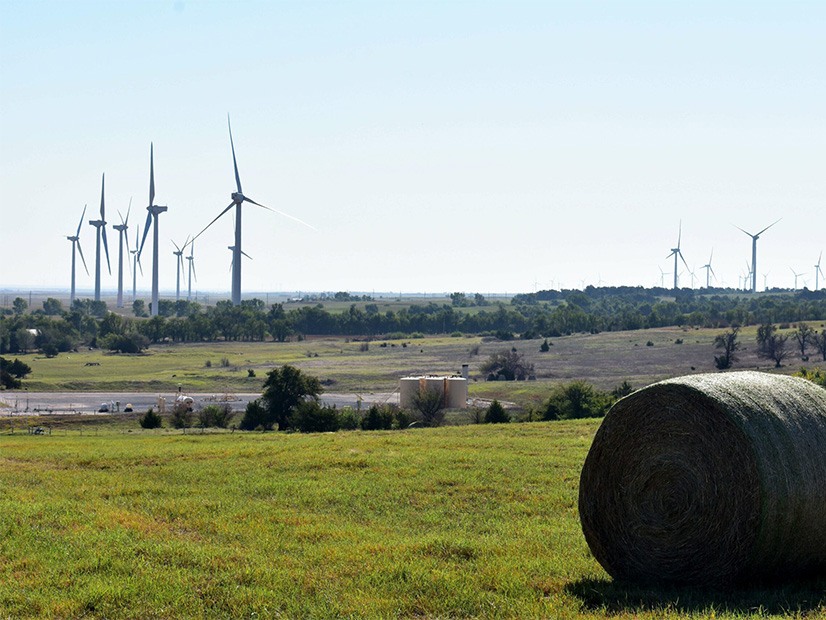OG&E's participation in the Oklahoma Wind Energy Center led to transmission upgrades and Z2 credits.