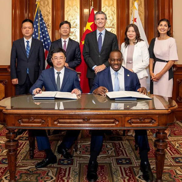 California has entered into a partnership with the Chinese province of Hainan to combat climate change.