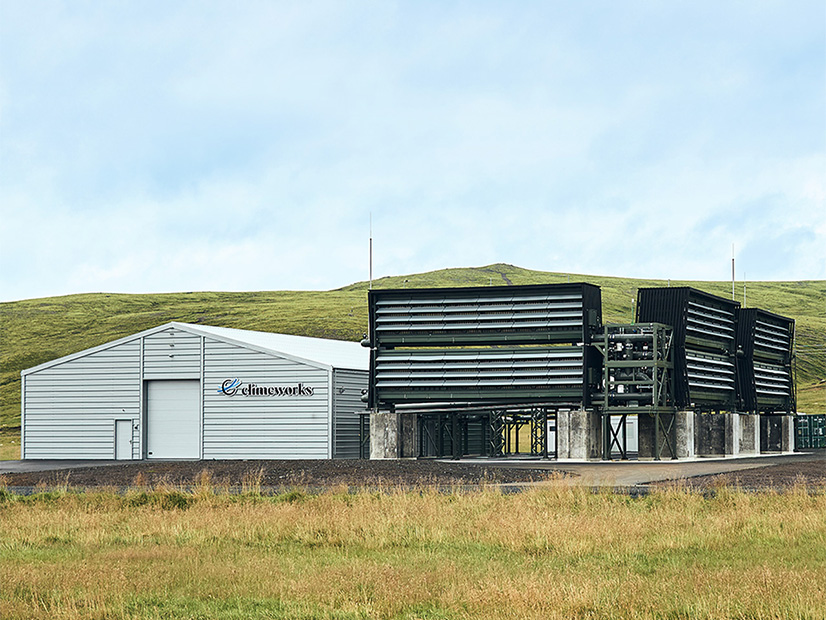 Climeworks' Orca DAC plant in Iceland. The company will be working with Battelle on the Project Cypress DAC project in Louisiana. 