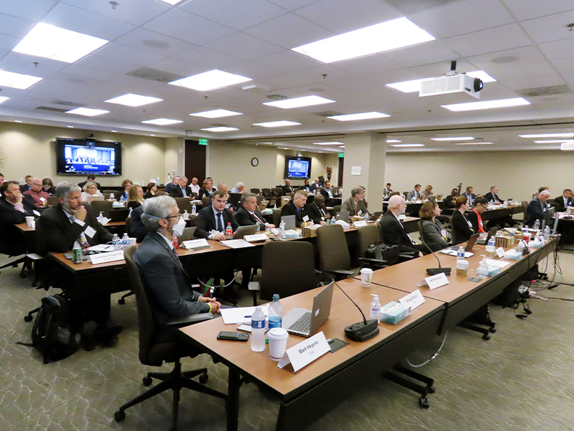 Attendees at Thursday's conference in NERC's Atlanta headquarters.