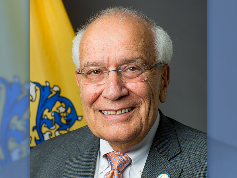 Joseph L. Fiordaliso, president of the New Jersey Public Utilities Commission, died Wednesday night. He was a strong supporter of the state's clean energy policies.