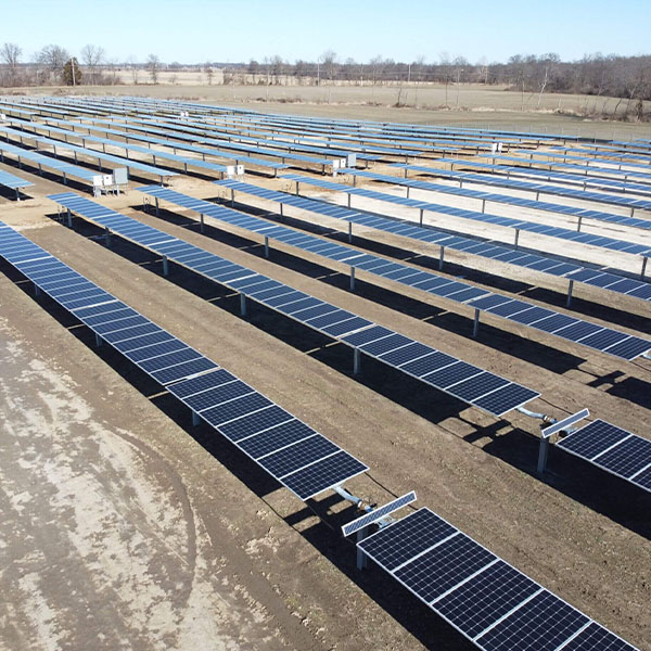 EDF Renewables' Sandoval solar project in Illinois was completed in 2021.