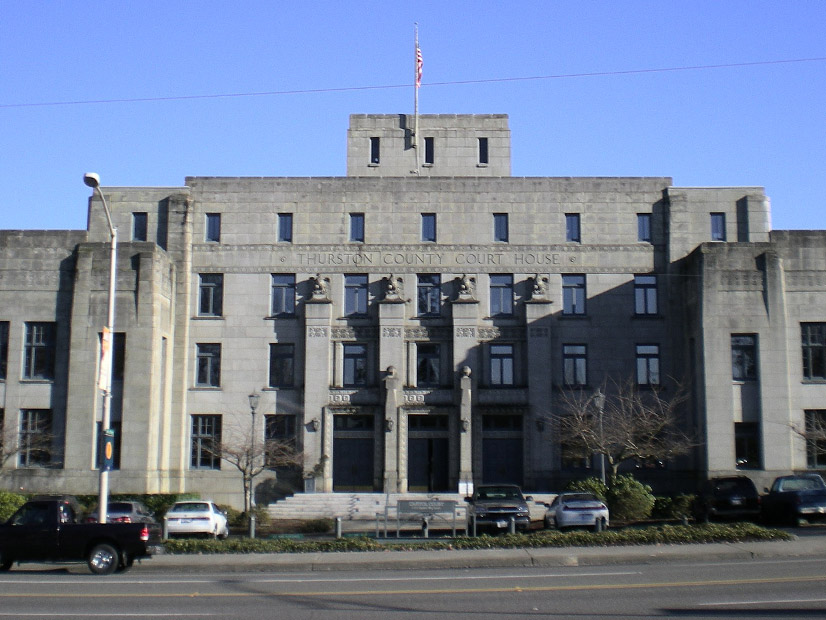 Thurston County Courthouse in Olympia, Wash.
