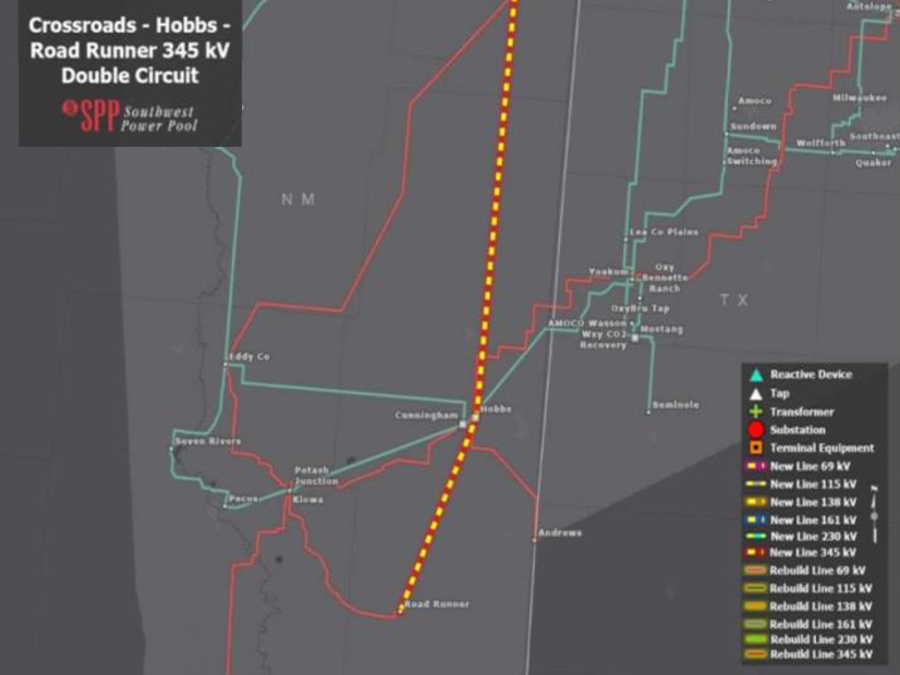 The Crossroads-Hobbs-Roadrunner competitive project. 