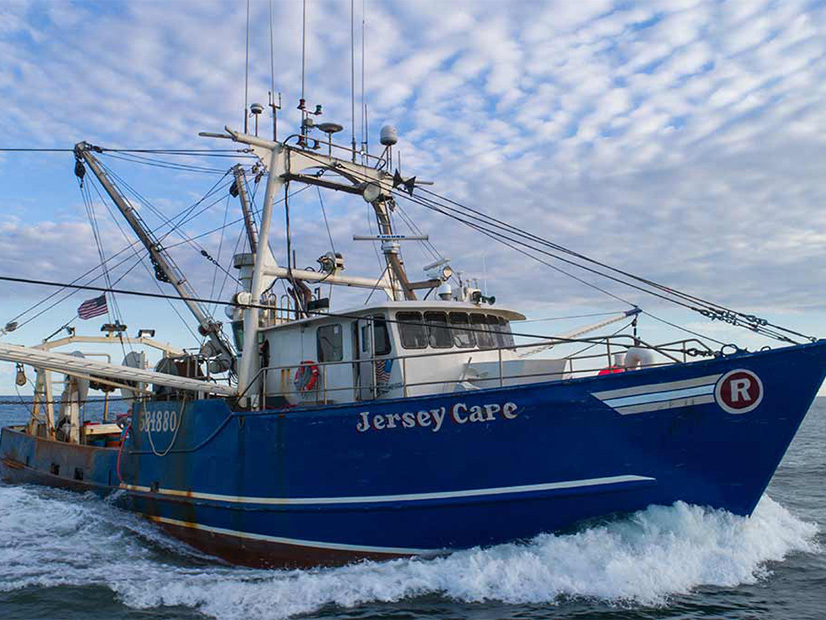 The Jersey Cape, a scallop fishing ship owned by Lund's Fisheries