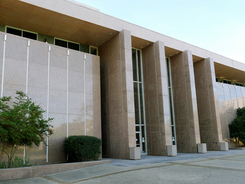 The Texas Supreme Court building