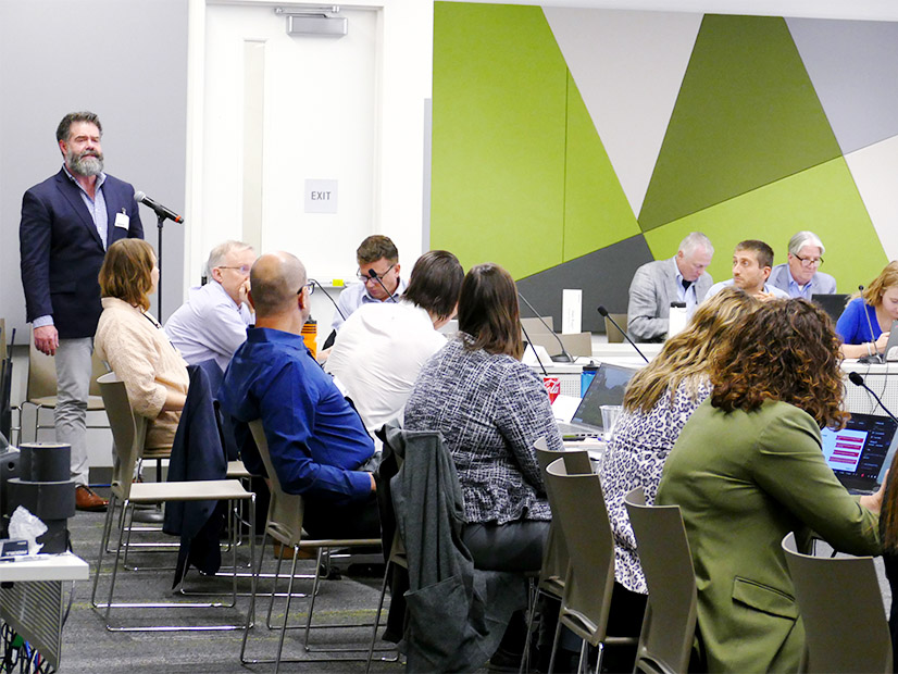 SPP's Chris Nolen lays out timeline of Markets+ tariff to western stakeholders. SPP's Chris Nolen lays out timeline of Markets+ tariff to western stakeholders.