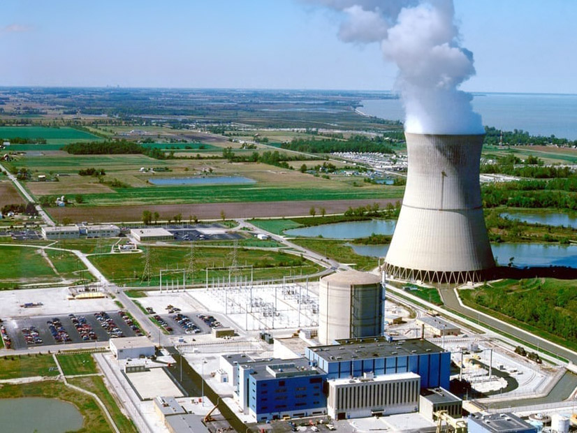 Energy Harbor's Davis-Besse plant is one of three nuclear units Vistra hopes to add to its fleet by year-end. 