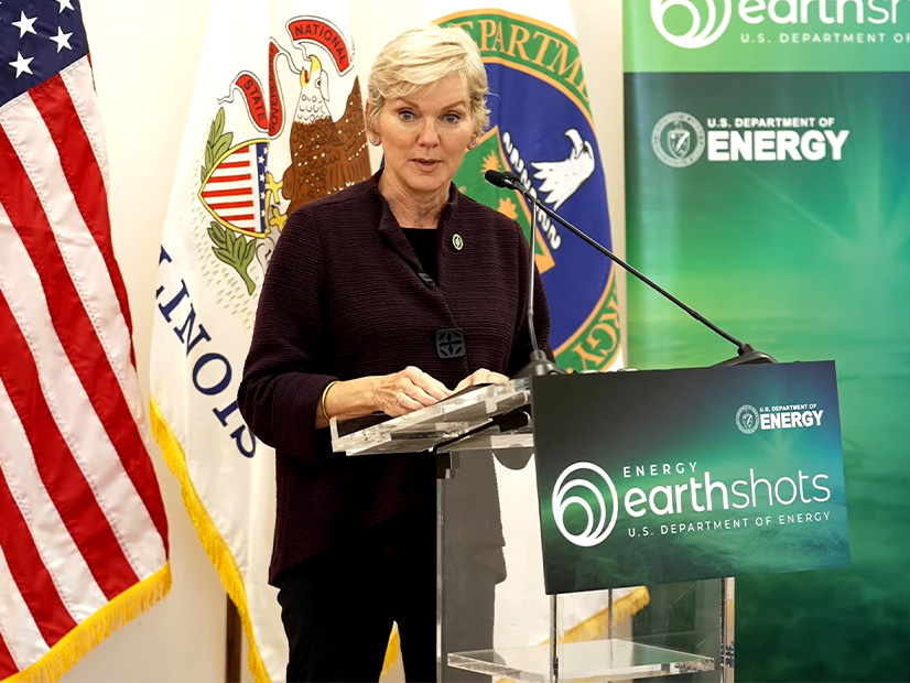 Energy Secretary Jennifer Granholm announced the Affordable Homes Energy Shot in Chicago in October. 