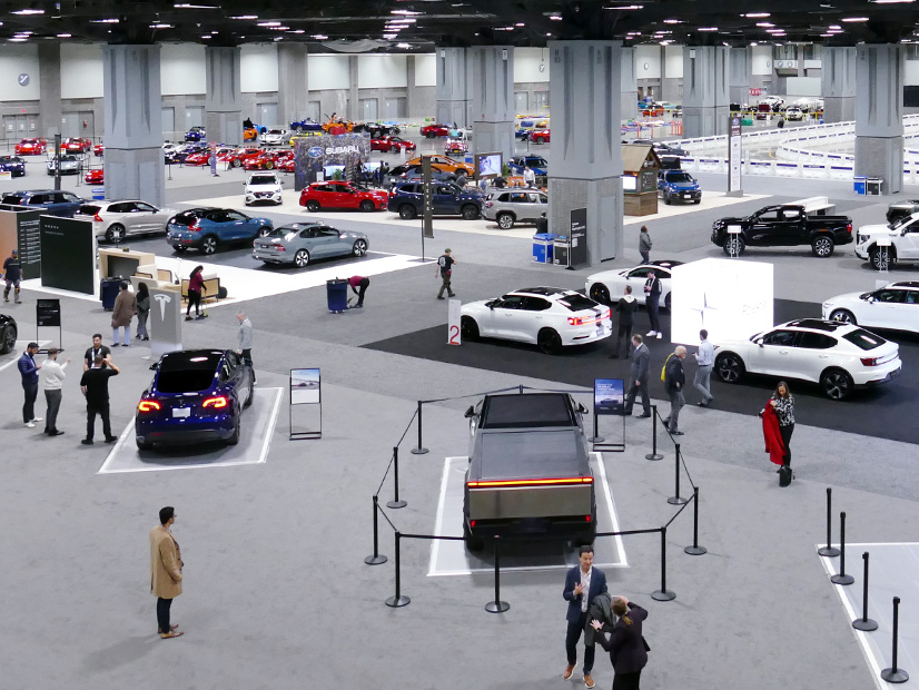 The D.C. Auto Show filled almost half a million square feet on two floors of the Washington Convention Center. 