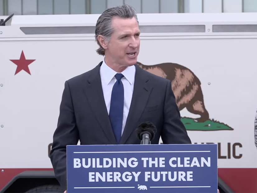 California Gov. Gavin Newsom
