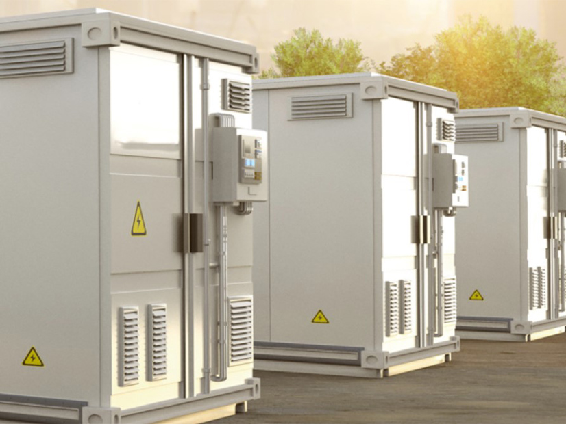 Rendering of DTE Energy's Slocum Battery Energy Storage project in Michigan 