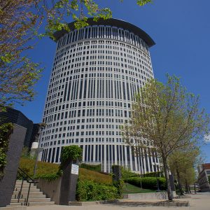 The Carl B. Stokes U.S. Courthouse in Cleveland could be one of the federal facilities that could be powered by clean energy from the GSA/DOD procurement. 