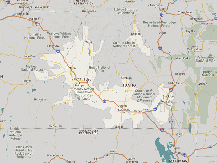 Idaho Power's service territory