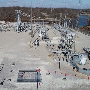 An Ameren Illinois substation expansion in 2021