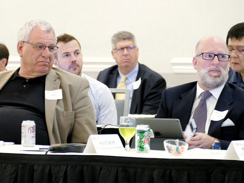 Minnesota's John Tuma (left), RSC chair, with Missouri's Scott Rupp