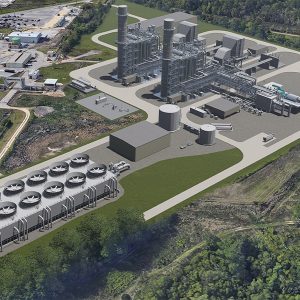 Artist rendering of the Orange County Power Station