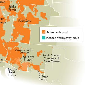 The WMEG studies for Western Energy Imbalance Market members PNM and EPE examined the impact of the utilities becoming an 'EDAM island' if Arizona's utilities decided to join SPP's Markets+.