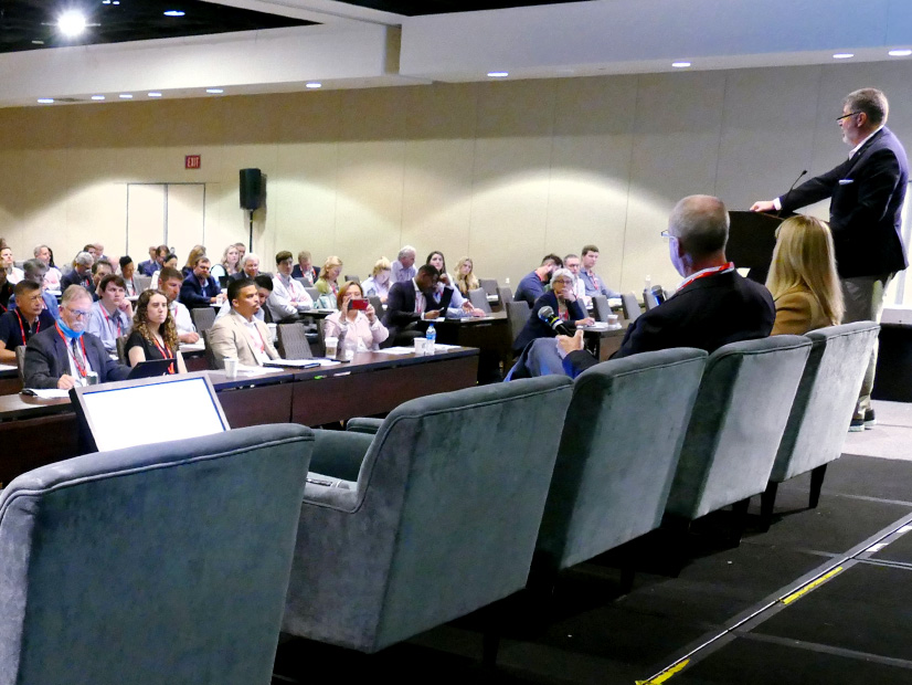Panel discussion before record attendance for the GCPA MISO-SPP Forum. Panel discussion before record attendance for the GCPA MISO-SPP Forum.