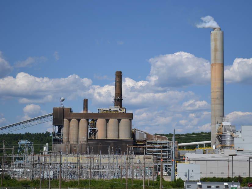 The Merrimack Station in New Hampshire, the last coal-fired power plant in New England