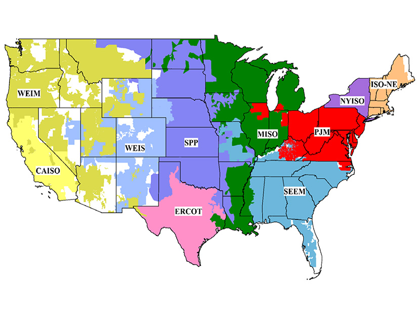 The state of play for the wholesale electricity markets in the U.S. The WEIS, WEIM and SEEM have filled the historically "blank" regions of the country.
