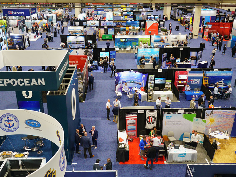 IPF24 attendees roam the exhibit hall of the Ernest N. Morial Convention Center in New Orleans on April 24
