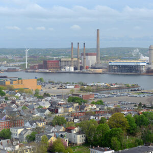 The Mystic Generating Station in Everett, MA.