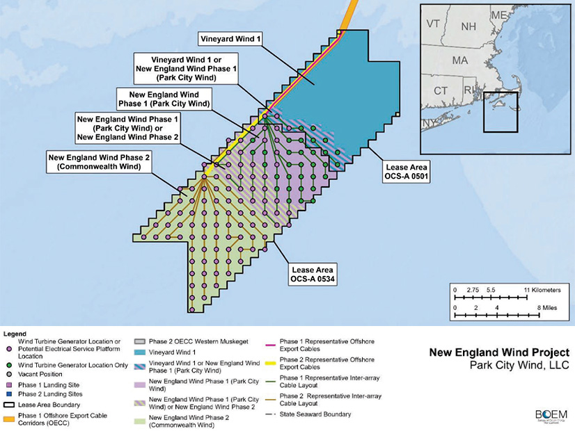 New England Wind lease area